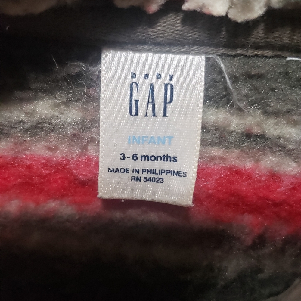 gap fleece jacket 3 to 6 months